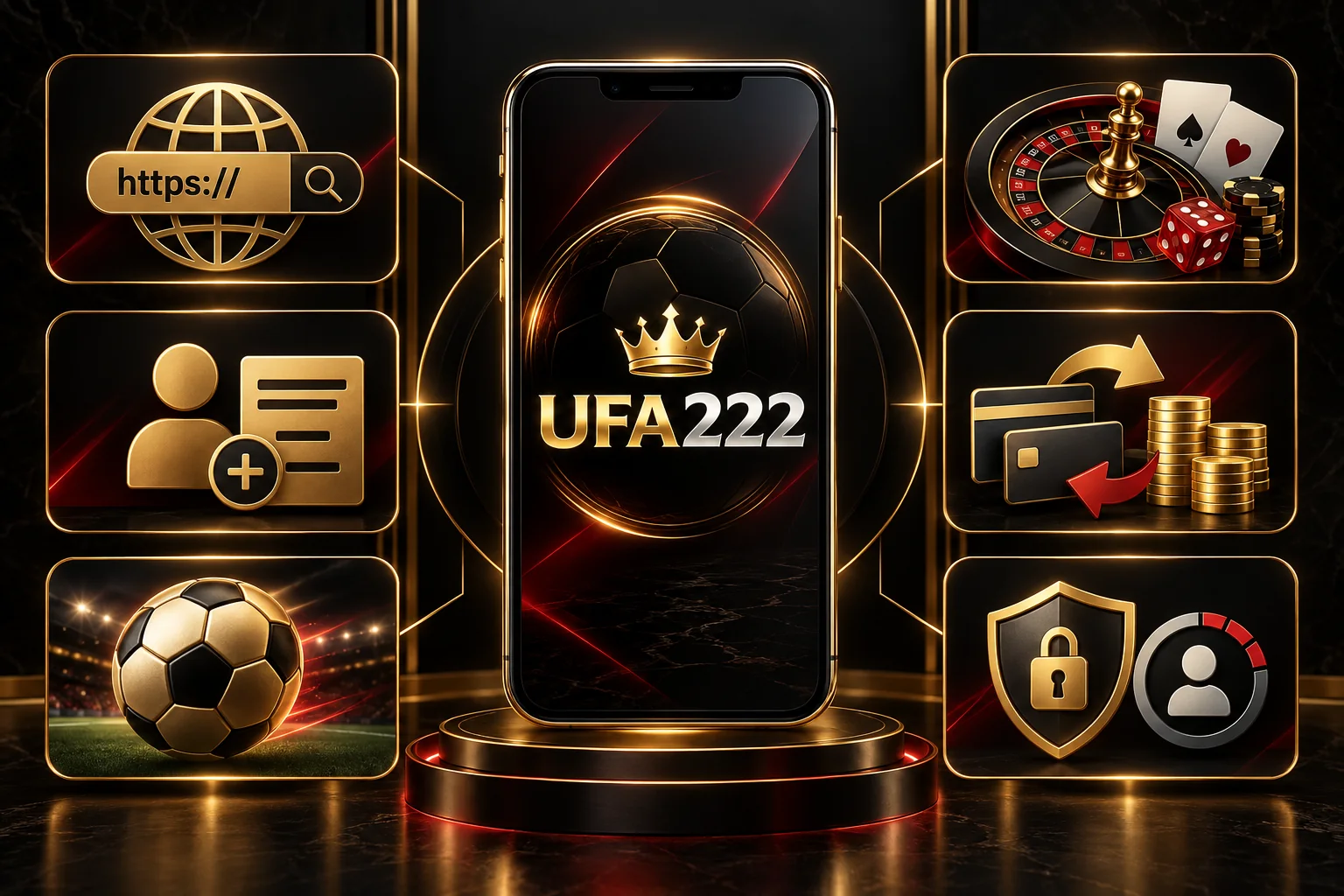 เช็กลิสต์ตรวจ UFA222 ด้าน URL สมัคร กีฬา คาสิโน ฝากถอน และความปลอดภัย